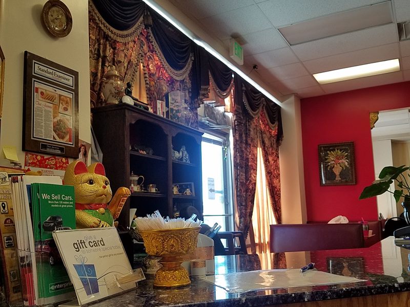 Thai Jasmine Restaurant interior